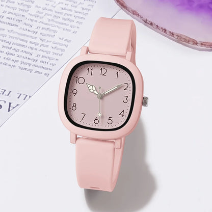Fashion Women’s Silicone Quartz Watch – Ladies Wristwatch Gift for Christmas & Valentine’s Day