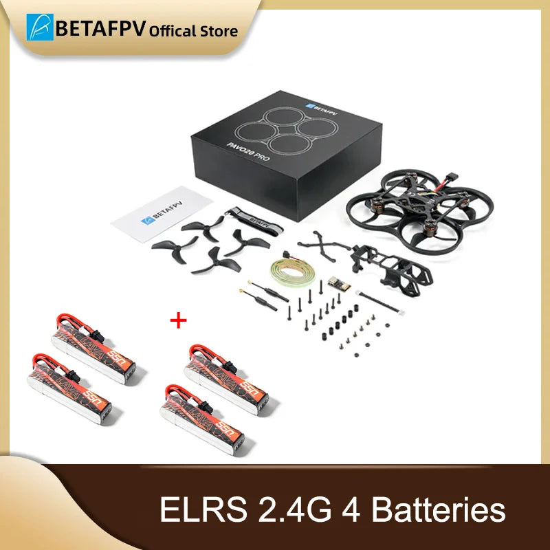 BETAFPV Pavo20 Pro Brushless Whoop Quadcopter 2025 – No HD Digital VTX & Camera
