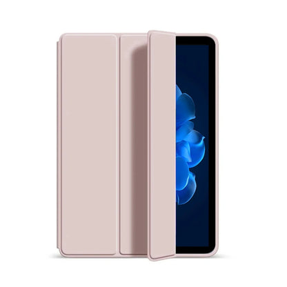 Leather Stand Flip Smart Cover for iPad — Soft Silicone Case for iPad 10th & 11th Gen, 10–11-inch (2022/2025)
