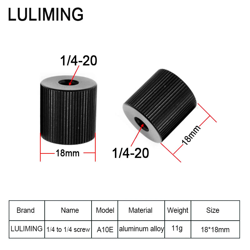 1/4 to 3/8 Inch Camera Screw Adapter - 5/8-27 Microphone Thread Converter for Tripod Ball Head Photography Accessories