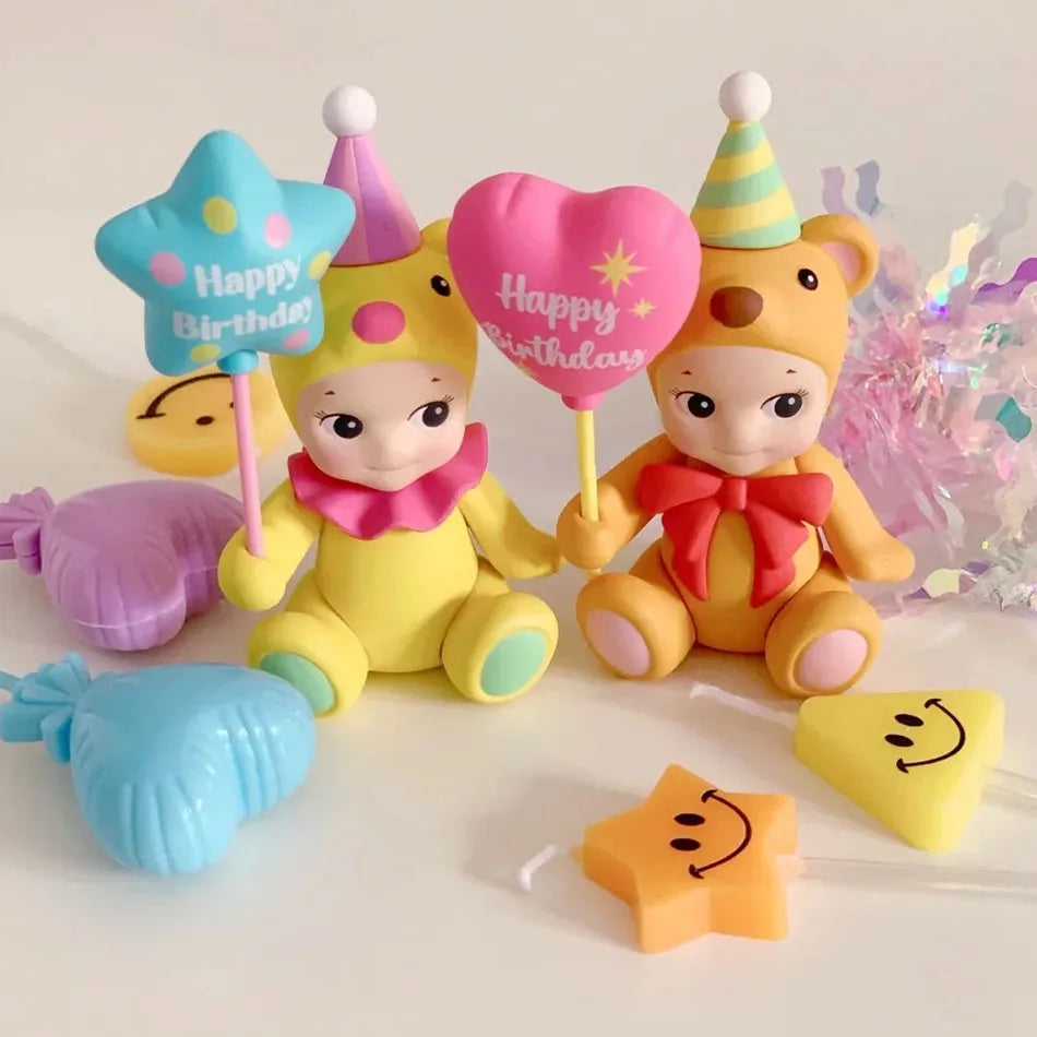 New Sonny Angel Blind Box – Birthday Series Animal Anime Figures, Cute Desktop & Car Ornaments, Christmas Gift