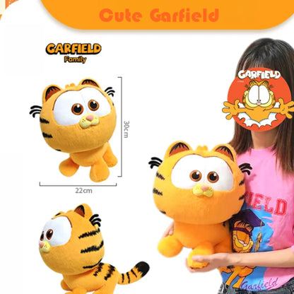 GARFIELD Original Soft Plush Cat Doll – Cartoon Stuffed Plush Toy for Boys & Girls, Christmas Gift & Home Decoration Collectible Plushie Doll