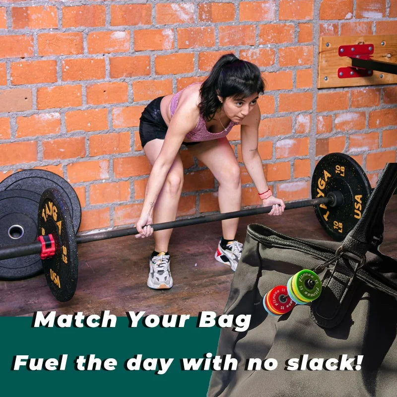 2025 Silicone Barbell Dumbbell Keychain – DIY Gym Gift for Fitness Lovers & Trainers
