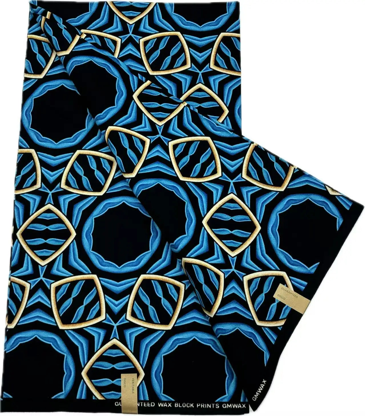 100% Cotton African Ankara Wax Fabric - Soft Real Wax Print for Dresses