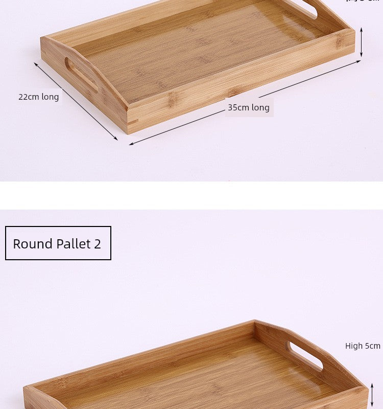 Rectangular Bamboo Tray – Household, Restaurant & Hotel Satchel Serving Tray
