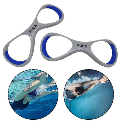 High-Quality Forearm Fulcrum Fins: Corrective Freestyle Arm Training Gloves for High-Elbow Swim Technique - Swimming Equipment Essential