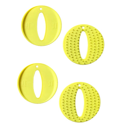 Injection Assist Pads - 4-Piece Reusable Shot Helper Pain Reduction Support Device