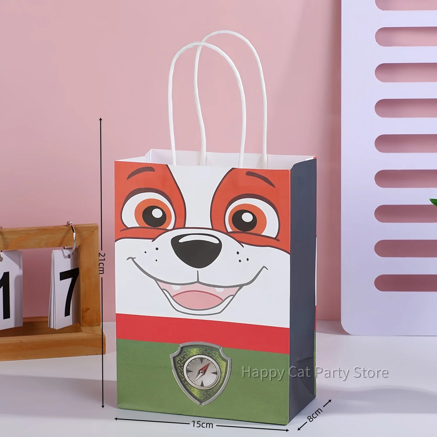PAW Patrol Birthday Gift Bags – Skye & Paw Patrol Candy Party Favor Bags for Boys & Girls Party Supplies & Treat Packaging