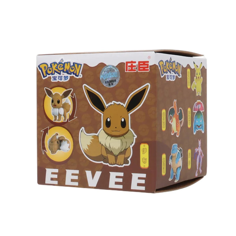 Pokemon Action Figures Set – Pikachu, Gengar, Dragonite, Snorlax & Pokeball Toys