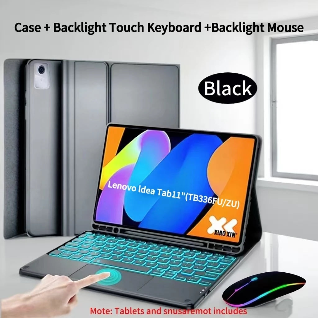 Lenovo Idea Tab 11" TB336FU/ZU Case with Wireless Bluetooth Removable Keyboard Cover
