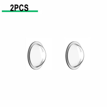 2/4-Piece Car Camera Lens Protectors - 360° Panoramic HD Reversing Camera Scratch-Resistant Covers