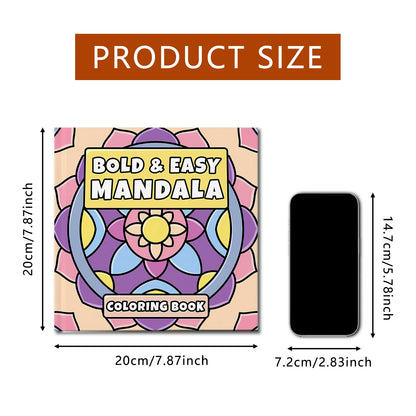Mandalas Flower Coloring Book for Adults - Stress Relief, Relaxation & Creative Drawing Art Book