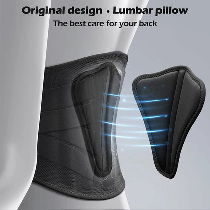 Back Brace for Lower Back Pain – Sciatica, Herniated Disc & Scoliosis Support Belt with Soft Pad, Lightweight Lumbar Support