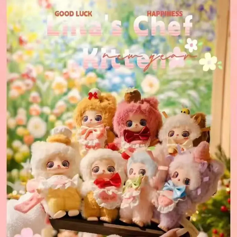2025 New Liila Lucky Cat V4 Series Blind Box Toys – Cute Anime Action Figures Mystery Dolls, Best Gift