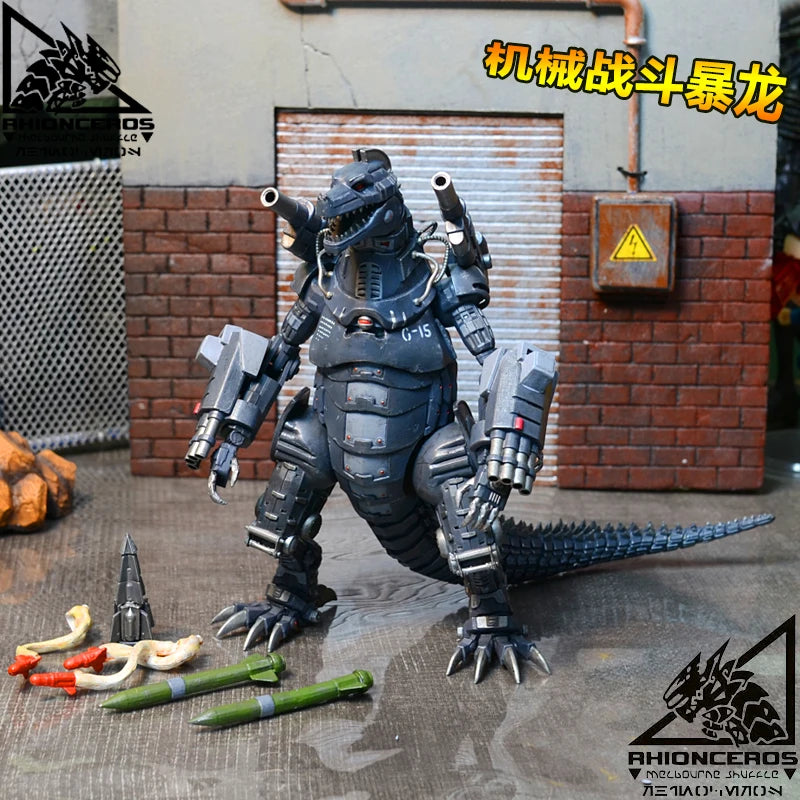 Spot Godzilla & Mecha Godzilla Action Figures – Fully Articulated Anime Model Toys for Kids Collectible Gift