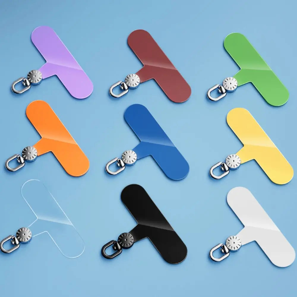 360° Rotatable Anti-Lost Phone Lanyard Tether Tabs – Mobile Phone Replacement Pad Strap Gasket Hanging Attachment Connector