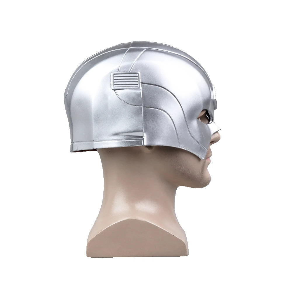 Suicide Squad Peacemaker Helmet Mask – PVC Cosplay Superhero Costume for Men, Halloween & Party Prop