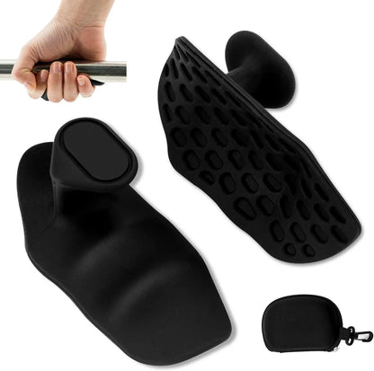 Gym Gloves with Silicone Palm Grip – Hand Protection for Weightlifting, Crosstraining, Gymnastics & Exercise