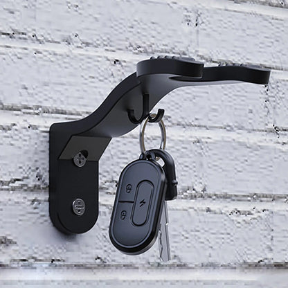 Motorcycle Helmet Hook Rack - Multipurpose Wall Mount Hanger for Luggage, Jackets, Kitchen Cabinets and Shelves