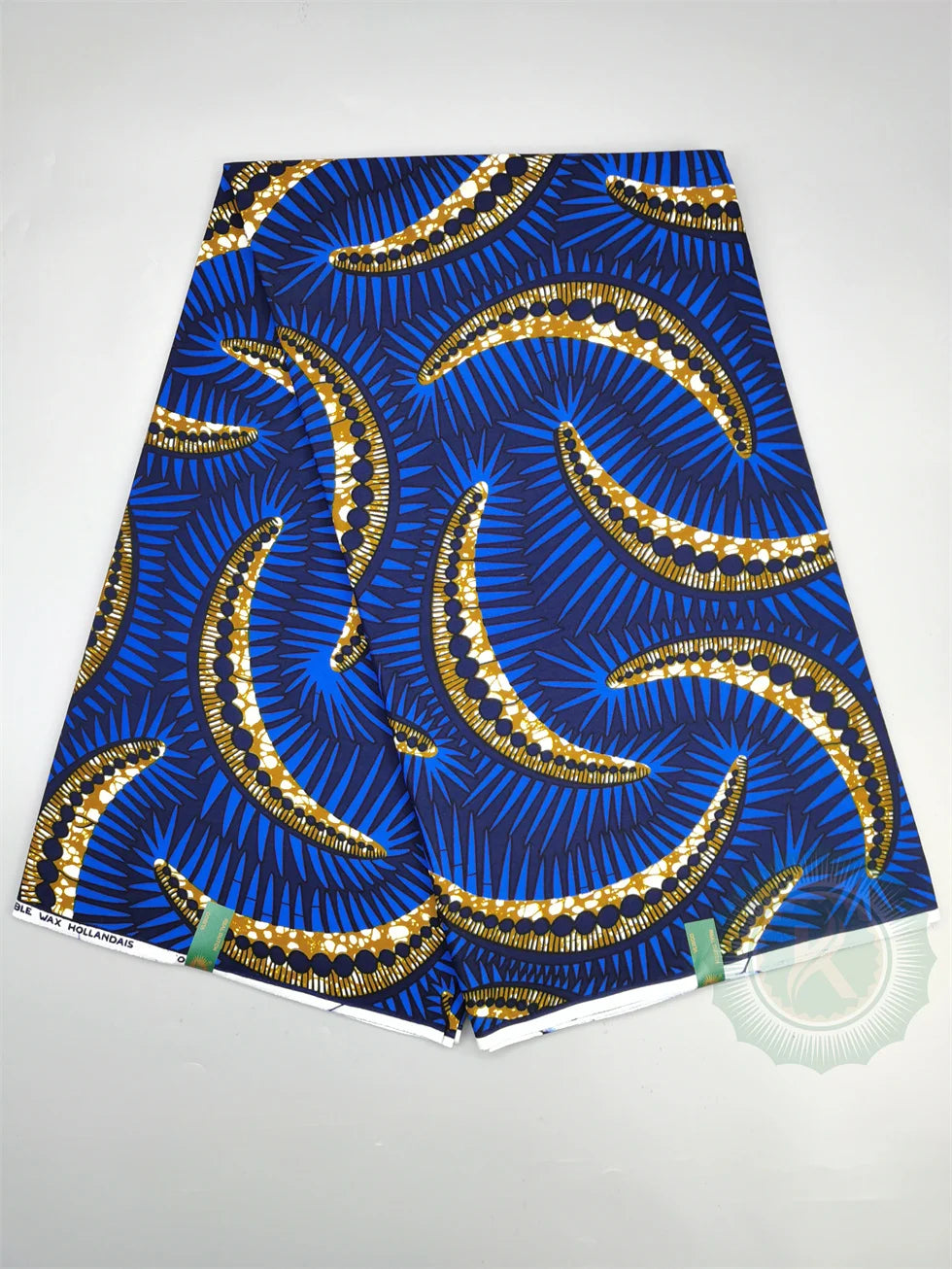 African Wax Fabric - Cotton Nigerian Ankara Batik Block Print Sewing Cloth