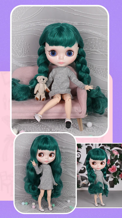 ICY DBS Blyth Doll – 1/6 Joint Body BJD Anime Doll, 30cm White Skin Matte Face Special Combo Toy