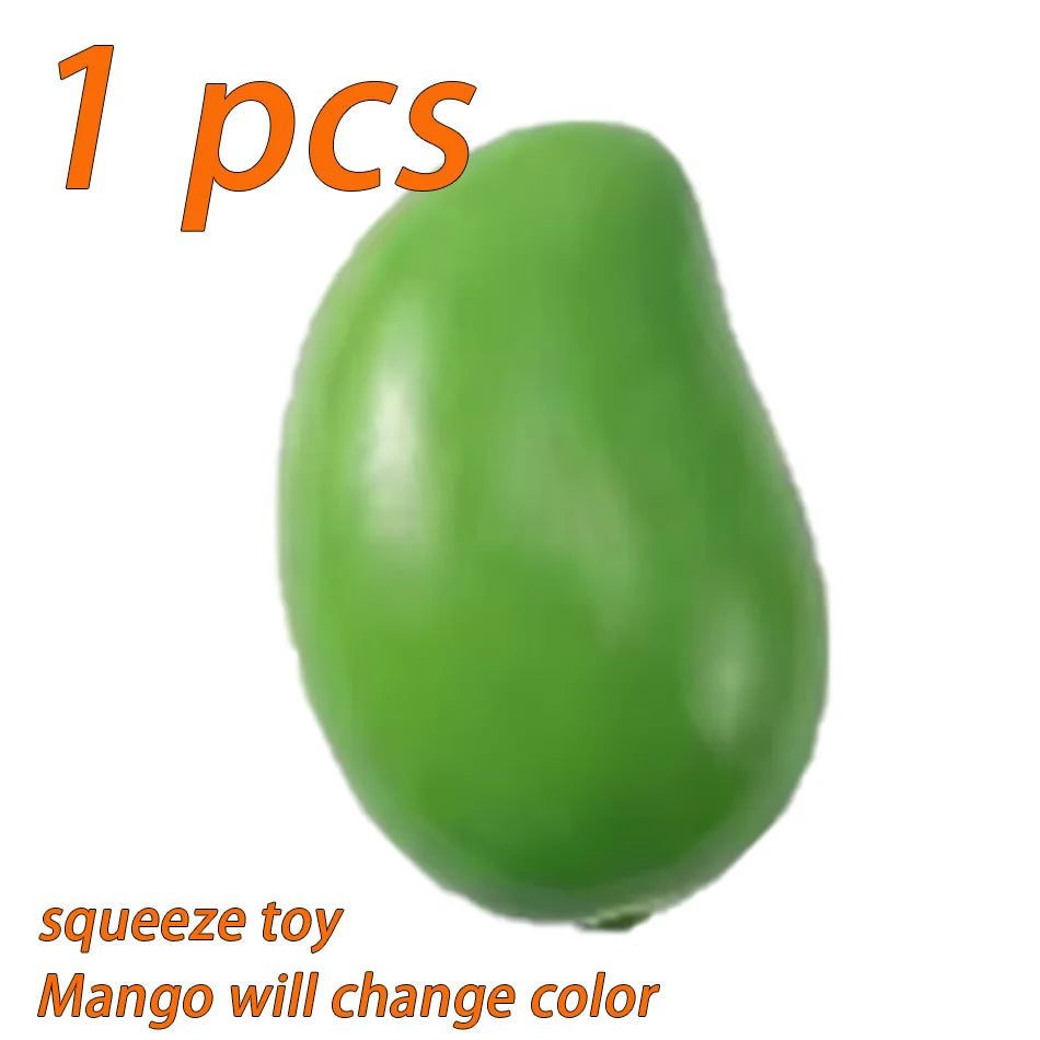 Blueberry Squeeze Sensory Stress Ball - Slow-Rebound Silicone Massage & Relaxation Toy