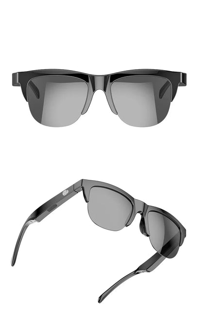 Smart Bluetooth V5.3 Sunglasses – HIFI Audio Glasses with Call Function, UV Protection, Anti-Touch Tech for Outdoor Sports Men & Women