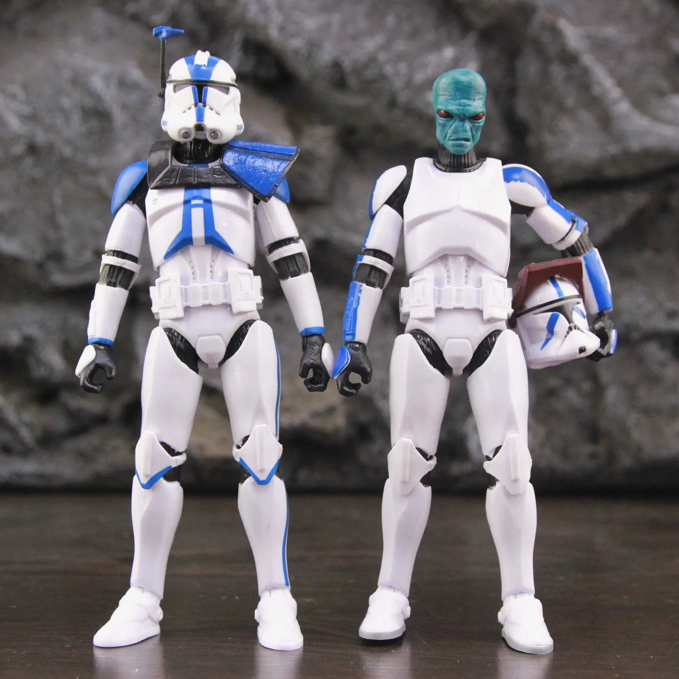 Star Wars 6" Action Figures – 501st Legion ARC & ARF Troopers, Rex, Jesse, Bane, Denal, Tup, Dogma Clone Toy