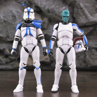Star Wars 6" Action Figures – 501st Legion ARC & ARF Troopers, Rex, Jesse, Bane, Denal, Tup, Dogma Clone Toy