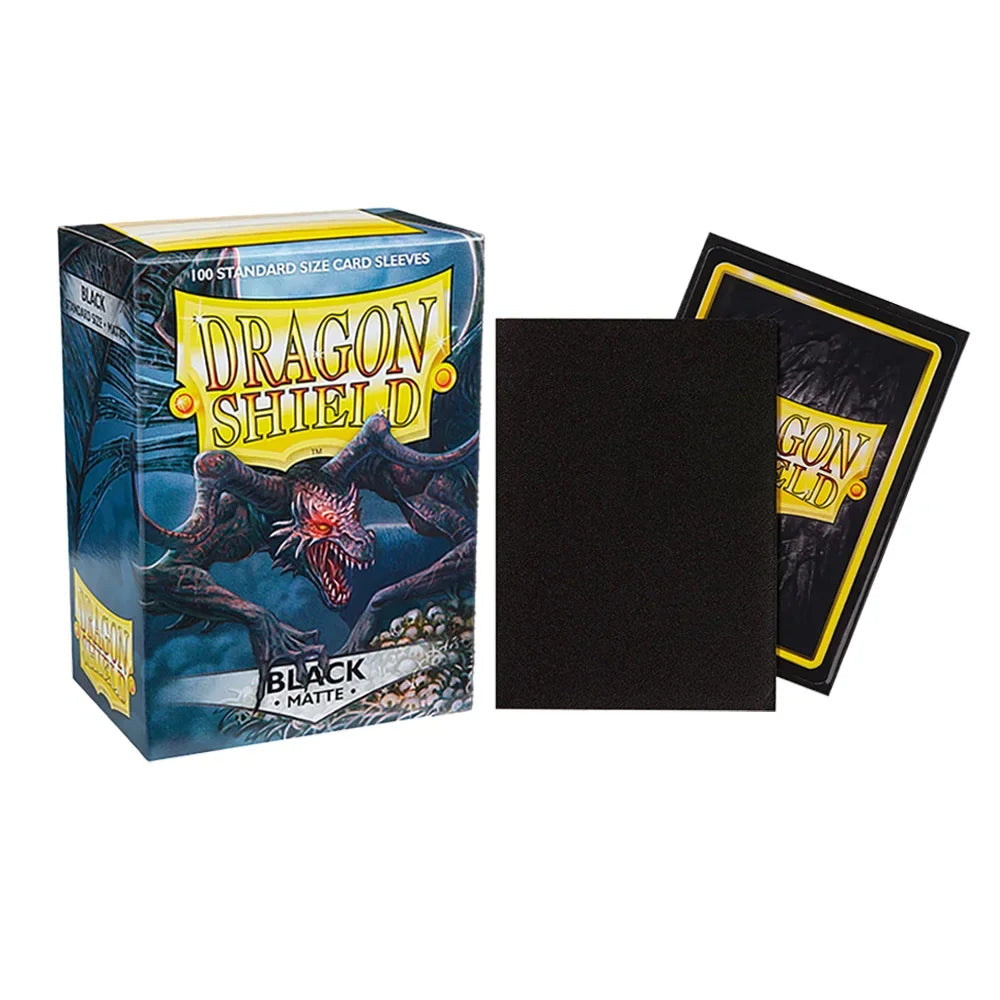100-Pack 66×91mm Matte Card Sleeves - Trading Card Protectors for PTCG & Collectible Cards