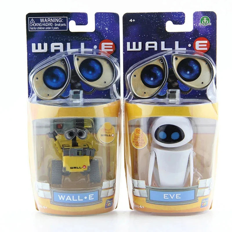 Wall-E Robot PVC Action Figure Collection | Wall E & EVE Model Toys Dolls | Perfect Children's Christmas Gift | Available in 6cm/10cm Sizes