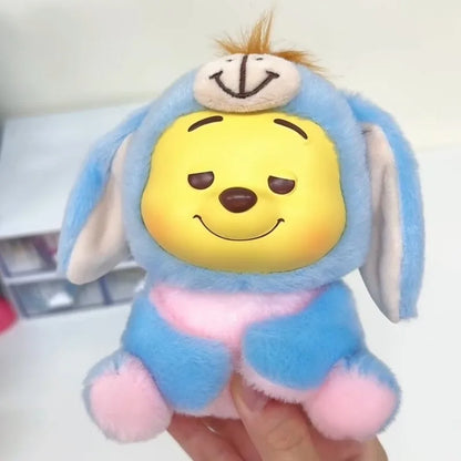 Disney Winnie the Pooh Vinyl Blind Box – Naughty Party Pooh Bear Mystery Pendant Toy, Cute Surprise Doll Gift