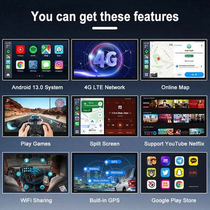 Carlinkit CarPlay AI Box — Qualcomm 6125 8-Core, Android 13, Wireless & Wired CarPlay, Android Auto for OEM Cars