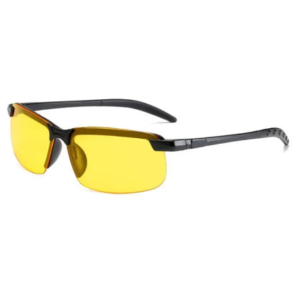 Anti-UV Night Vision Cycling Sunglasses — Polarized Day & Night Driving Glasses for Men, Stylish Outdoor Eyewear