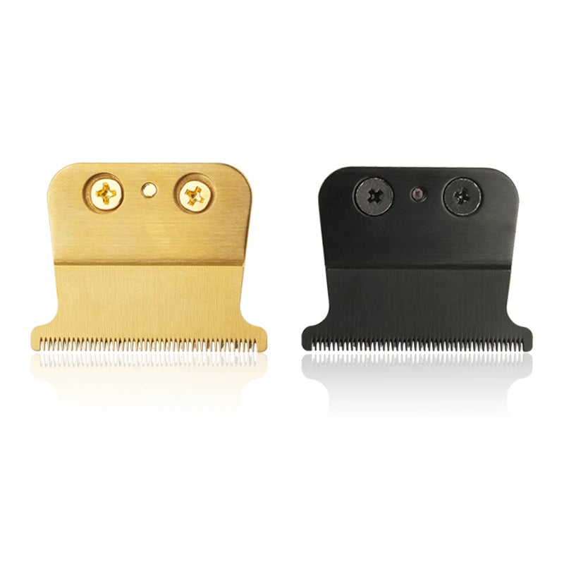 Barbershop FX707 Gold Metal T-Blade – Professional Replacement Blade for Babyliss FX787, FX726, FX787Z Hair Trimmers