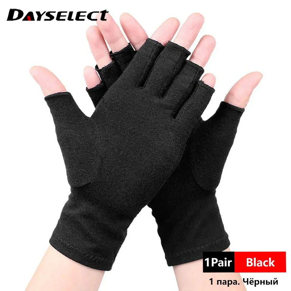 Compression Arthritis Gloves with Wrist Support – Joint Pain Relief Hand Brace for Men & Women, Therapy Wristband