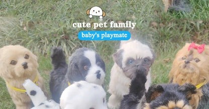 Simulation Electric Pet Dog Toy - Voice Control, Walking & Nodding Plush Robot with Music for Kids