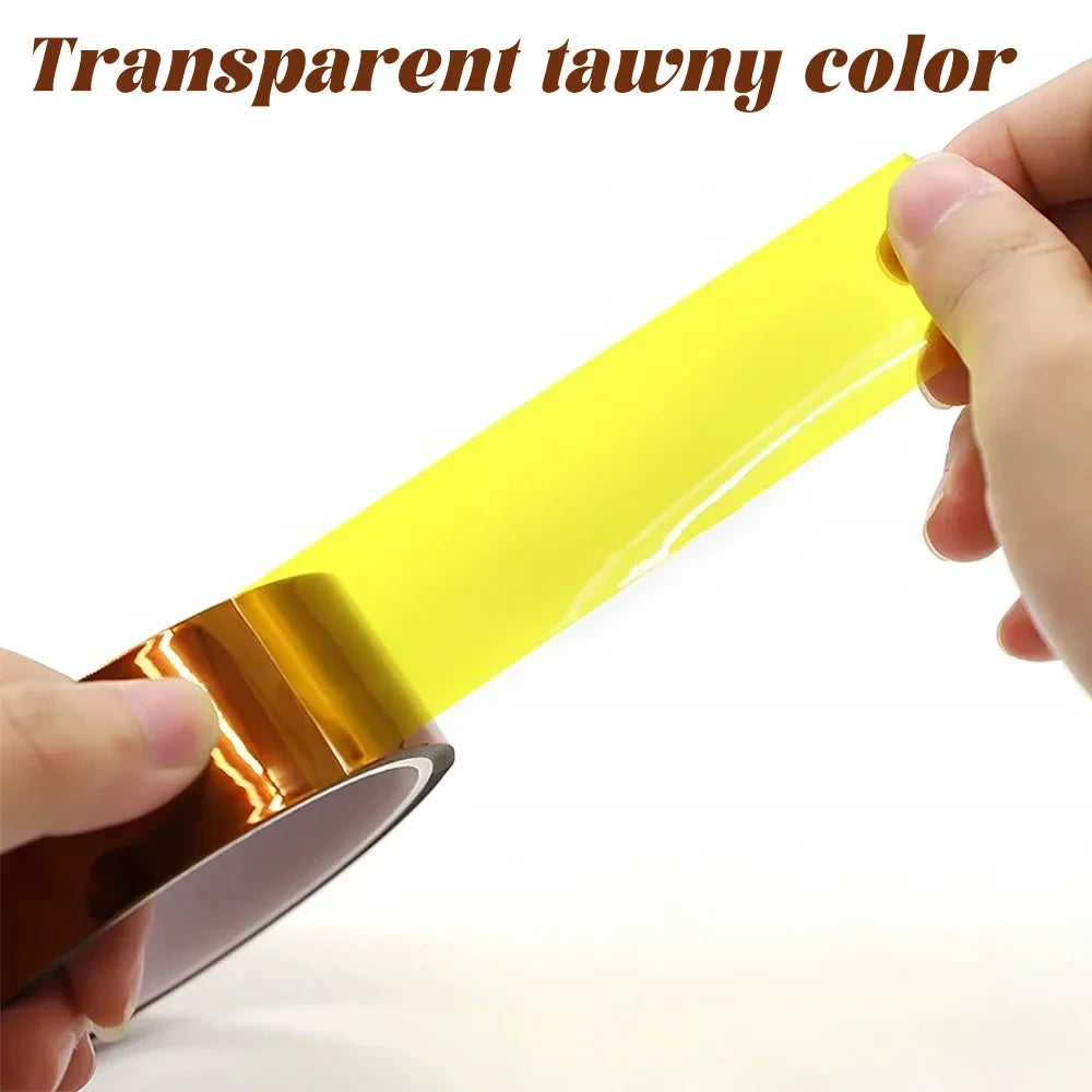 5-40mm Kapton Polyimide Adhesive Tape – Heat Insulating Tape for Board Protection & Electrical Applications