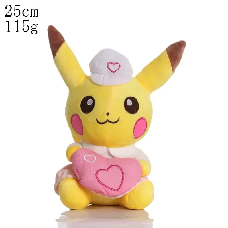 Pokemon Plush Toys – Soft Pikachu, Pichu, Charmander, Bulbasaur, Squirtle & Eevee Stuffed Dolls