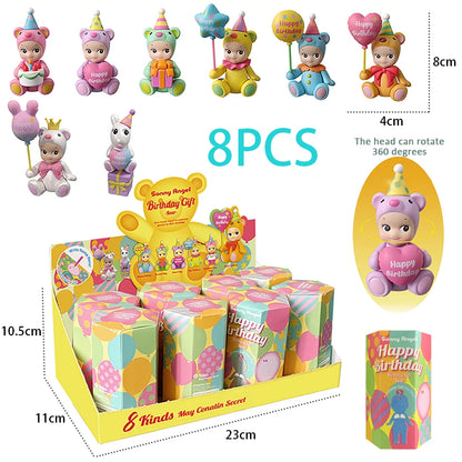 Sonny Angel Birthday Gift Series – Handmade Fashion Doll for Tabletop Decoration & Birthday Toy Gift