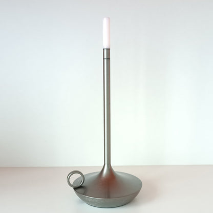 Rechargeable LED Candlelight Table Lamp - Touch Control Night Light for Restaurant, Bar & Desktop Decor