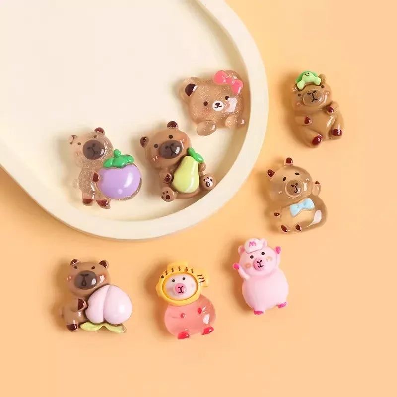 10Pcs Mini Animal Blind Bag Toys - Cartoon Miniature Figures, Surprise Blind Boxes, and Fun Gifts for Kids