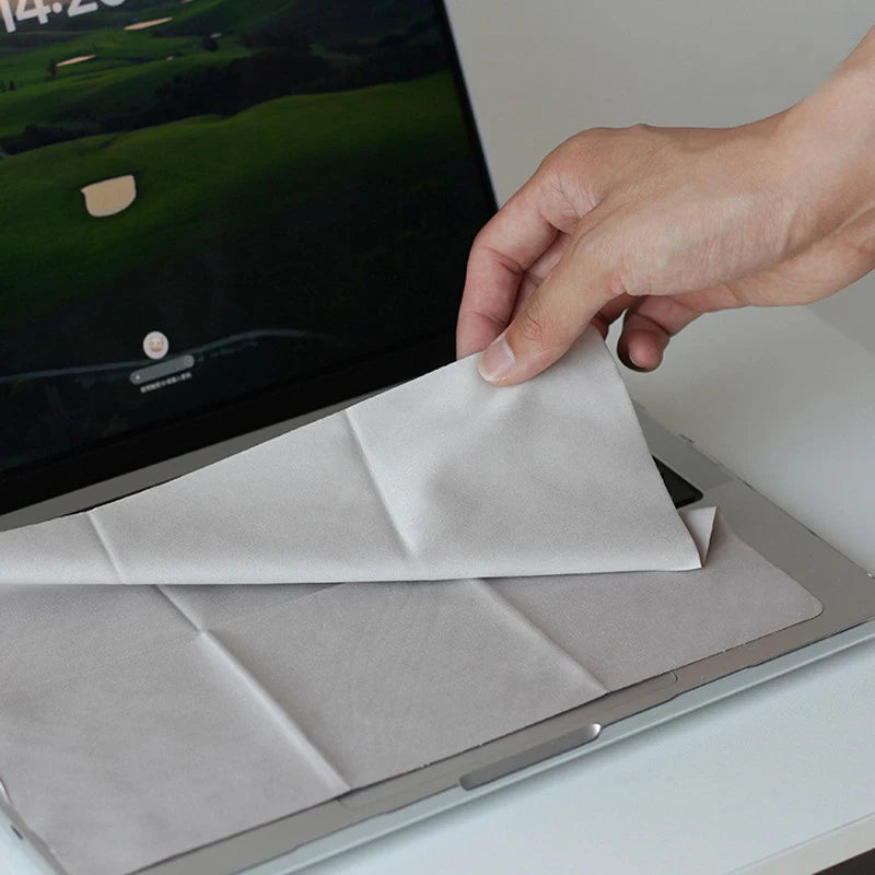 Microfiber Keyboard Dust Cover - Ultra Thin Waterproof Protector for MacBook Pro Air 15-16 Inch