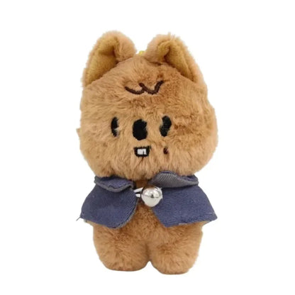 Kpop SKZOO Plush Keychain – Cute Dog Pendant Toy for Kids, Backpack Hanging, Birthday Gift