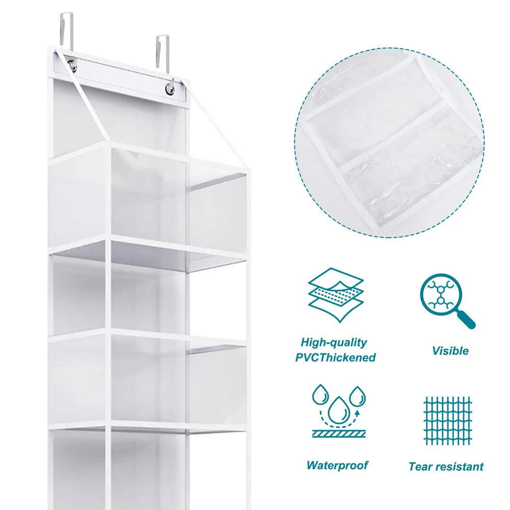 Multi-Functional Fabric Hanging Bag – Behind-the-Door Organizer with Multi-Layer Storage for Miscellaneous Items