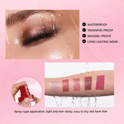Mattifying Waterproof Setting Spray – Glossy to Matte Base Makeup Oil Control, Non-Sticky Make-Up Fixer for All Skin Types