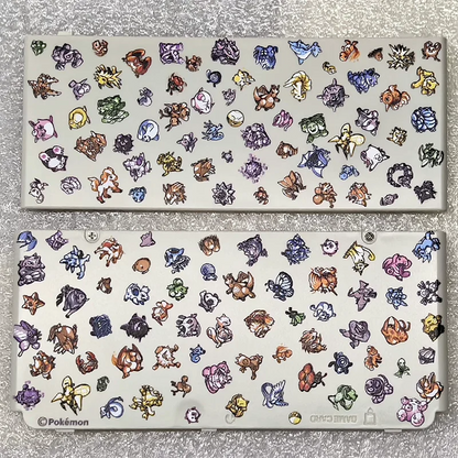 New 3DS Replacement Shell - Pokémon First Generation Illustrated Console Housing Case