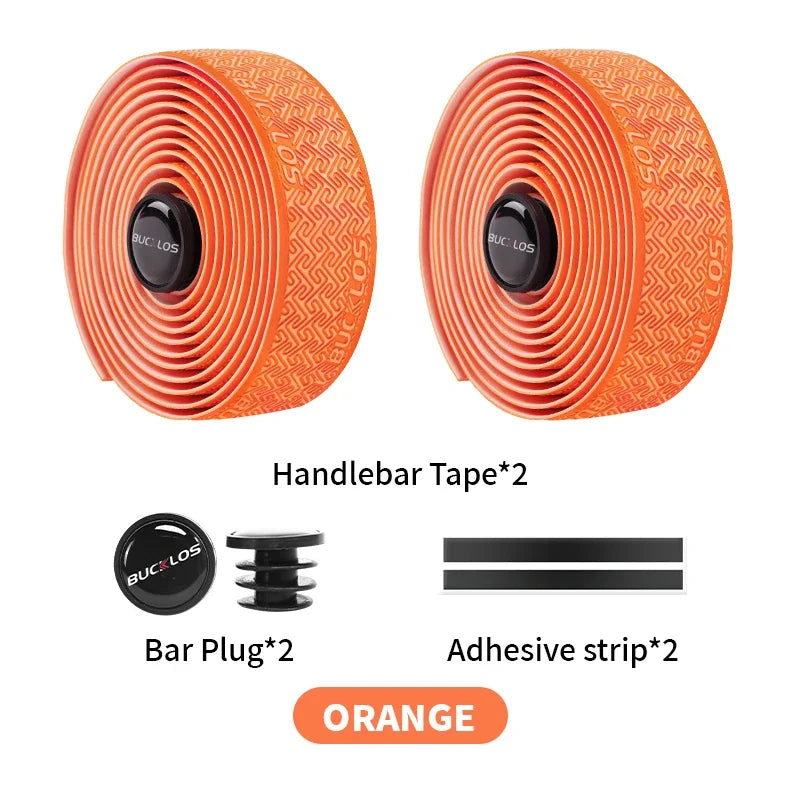 BUCKLOS Bicycle Handlebar Tape – Anti-Slip Waterproof Road Bike Bar Wrap for Cycling Accessories