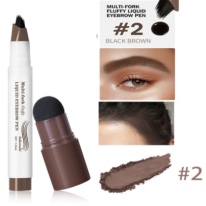Waterproof Hairline Root Concealer Pen - Instant Gray Coverage Powder Stick for Easy Blending and Natural-Looking Hair Touch-Ups