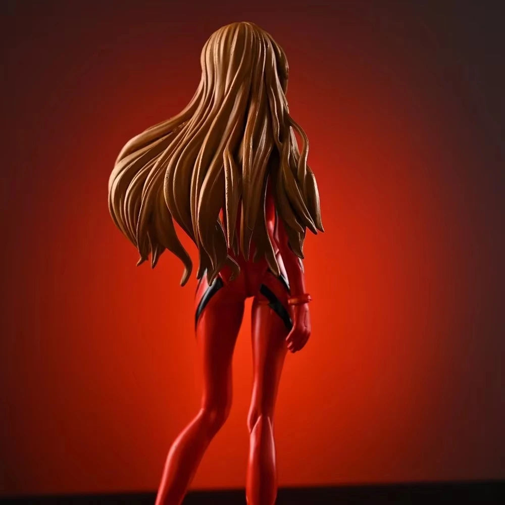 18cm NEON GENESIS EVANGELION Ayanami Rei & Asuka Action Figures – PVC Anime Model Figurines for Collection